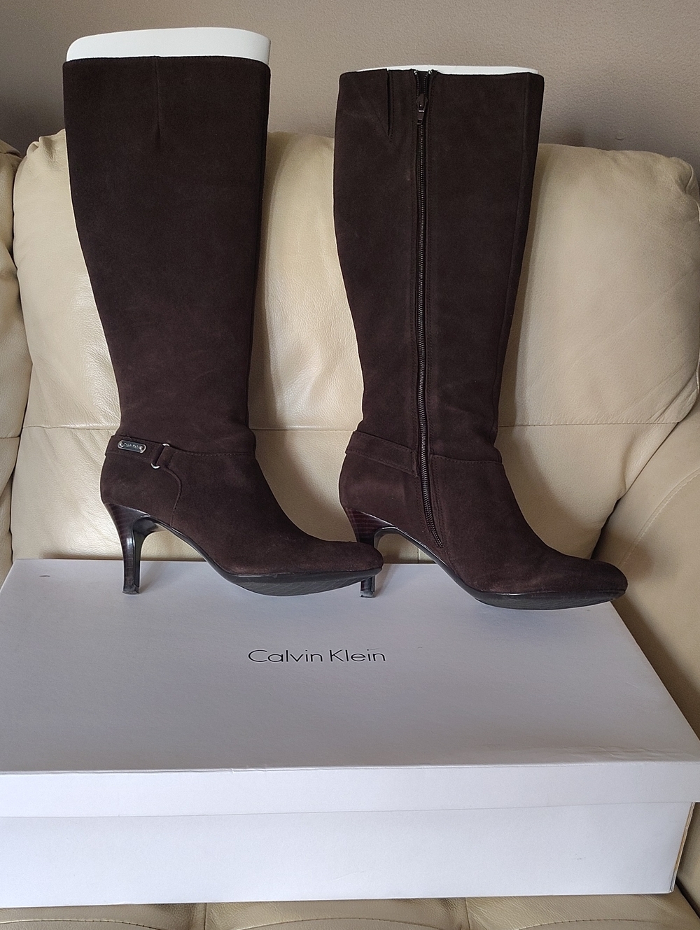 Calvin Klein Diva Suede Boots